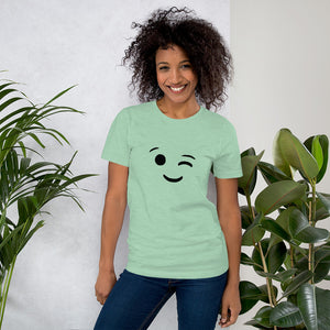 Wink Wink Emoji Unisex T-Shirt