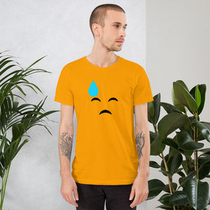 Worried Emoji Unisex T-Shirt