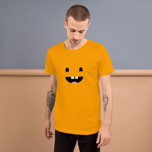 Nerdy Smile Emoji Unisex T-Shirt