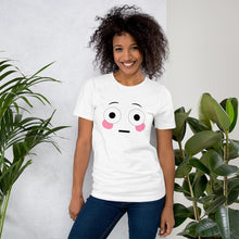 Load image into Gallery viewer, Shy Emoji Unisex T-Shirt