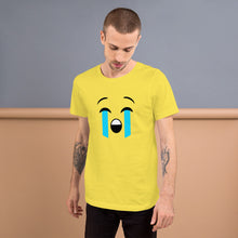 Load image into Gallery viewer, Crying Emoji Unisex T-Shirt