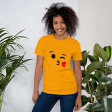 Load image into Gallery viewer, Kissing Emoji Unisex T-Shirt