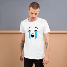 Load image into Gallery viewer, Crying Emoji Unisex T-Shirt