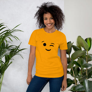 Wink Wink Emoji Unisex T-Shirt