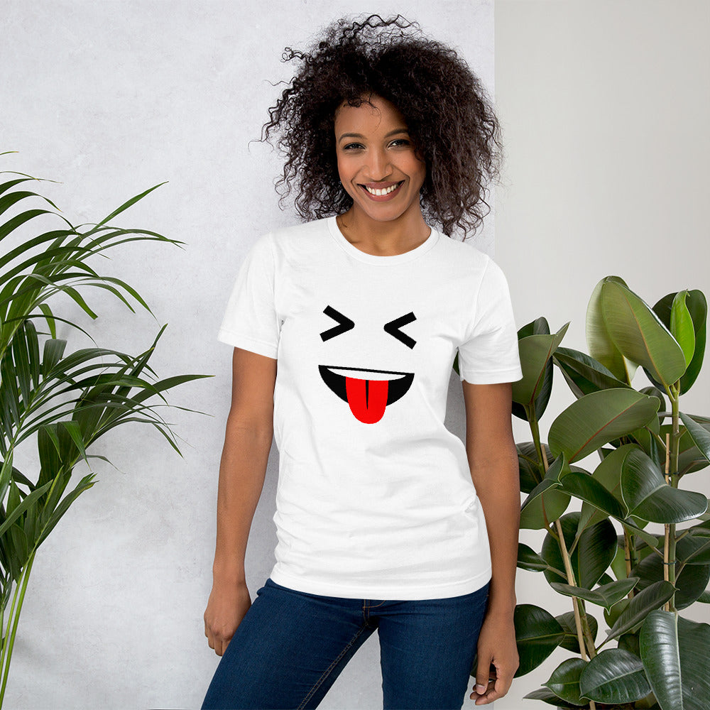 Nervous Emoji Unisex T-Shirt