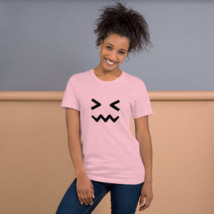 Nervous Emoji Unisex T-Shirt