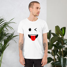 Load image into Gallery viewer, Winking Emoji Unisex T-Shirt