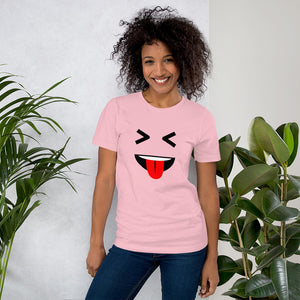 Nervous Emoji Unisex T-Shirt