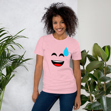 Load image into Gallery viewer, Confused Smile Emoji Unisex T-Shirt