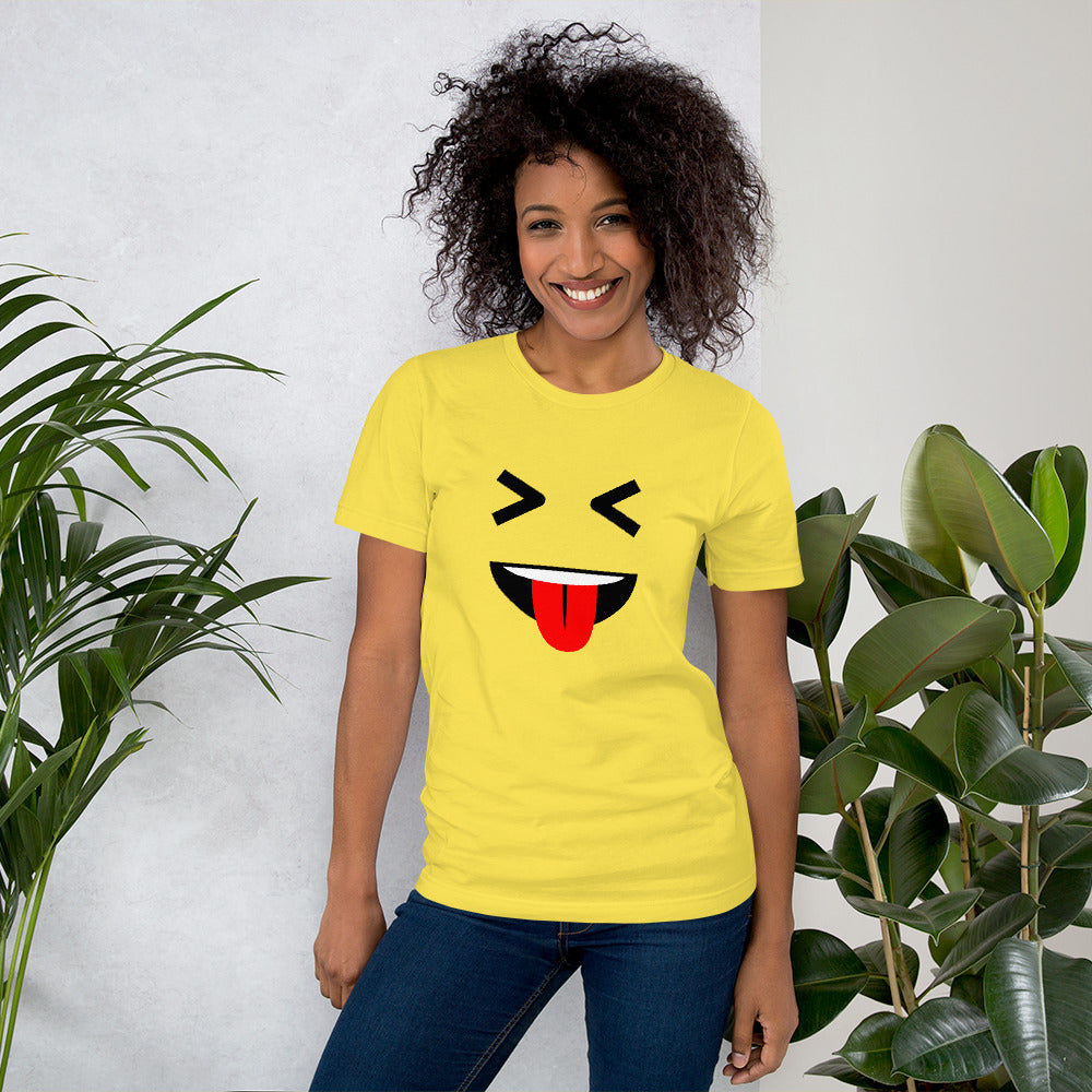 Nervous Emoji Unisex T-Shirt