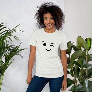 Wink Wink Emoji Unisex T-Shirt